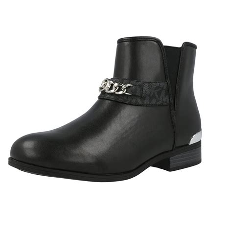 michael michael kors finley leather boot|Finley Leather Ankle Boot .